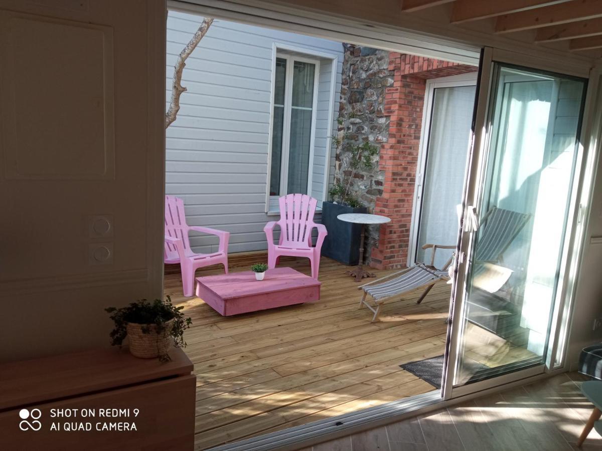 גראנוויל Charmant Logement T2 A 2 Pas De La Mer מראה חיצוני תמונה