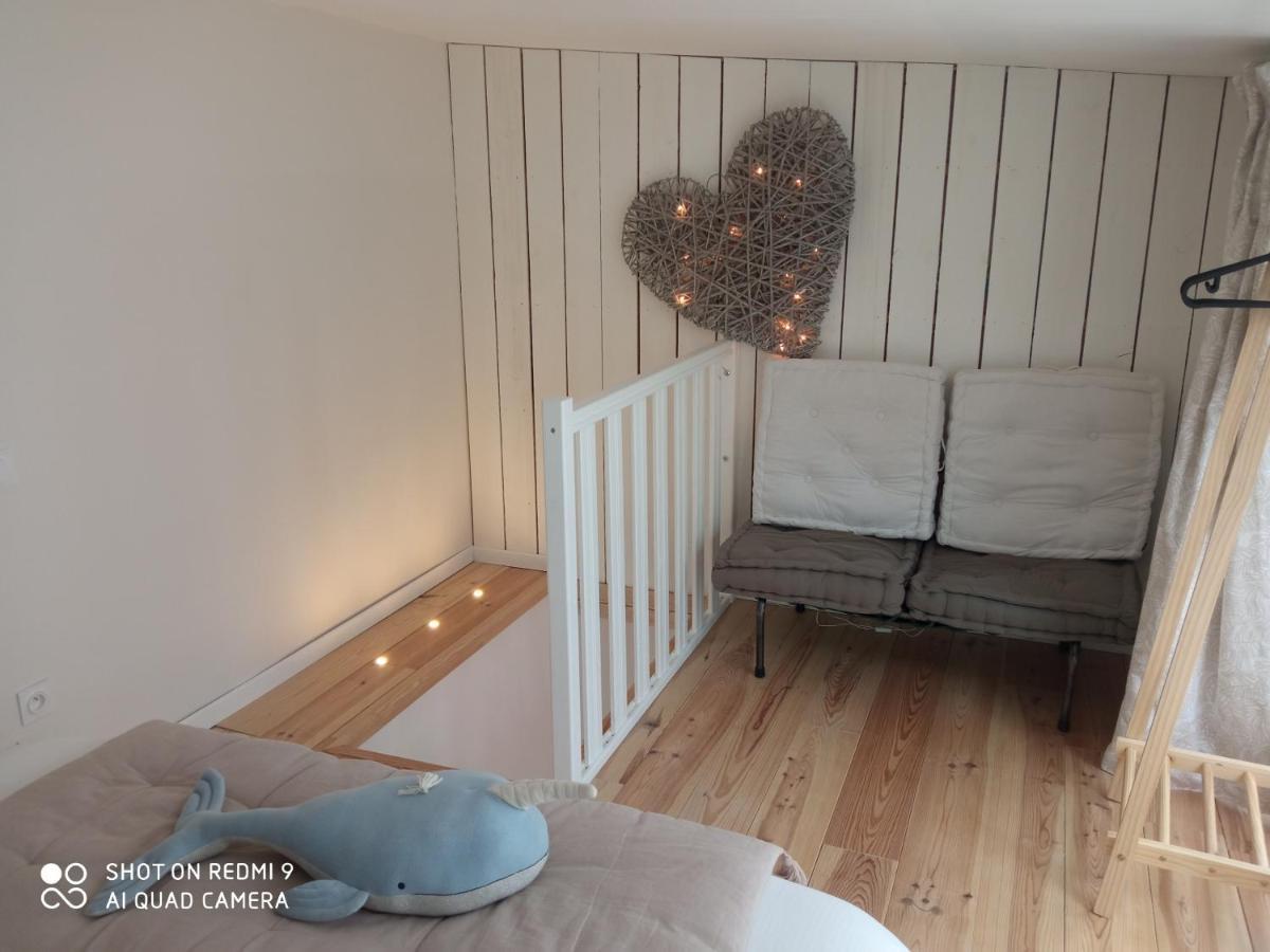 גראנוויל Charmant Logement T2 A 2 Pas De La Mer מראה חיצוני תמונה