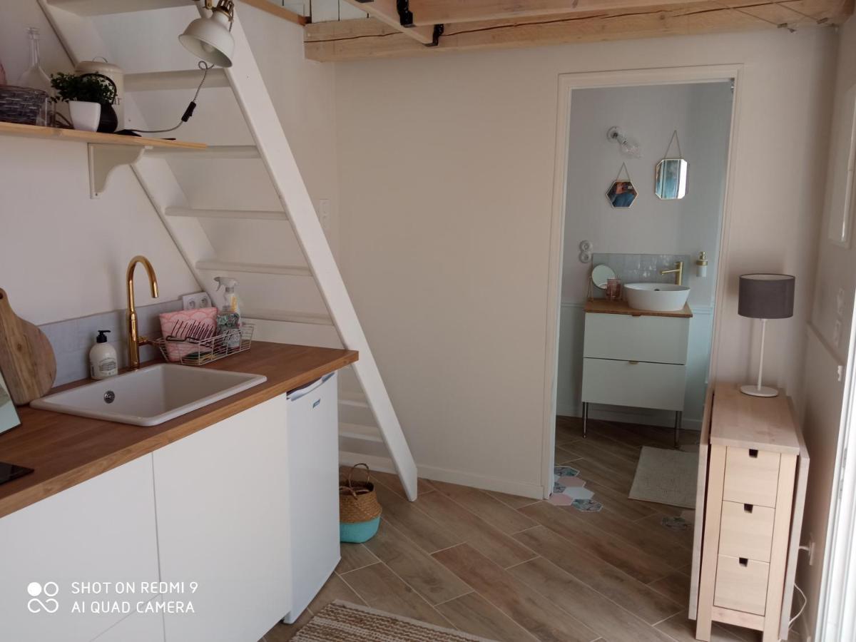 גראנוויל Charmant Logement T2 A 2 Pas De La Mer מראה חיצוני תמונה