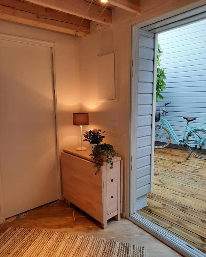 גראנוויל Charmant Logement T2 A 2 Pas De La Mer מראה חיצוני תמונה