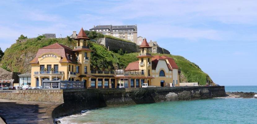 גראנוויל Charmant Logement T2 A 2 Pas De La Mer מראה חיצוני תמונה